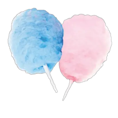 Fluffy Cotton Candy Transparent PNG Stickpng HD Free Download