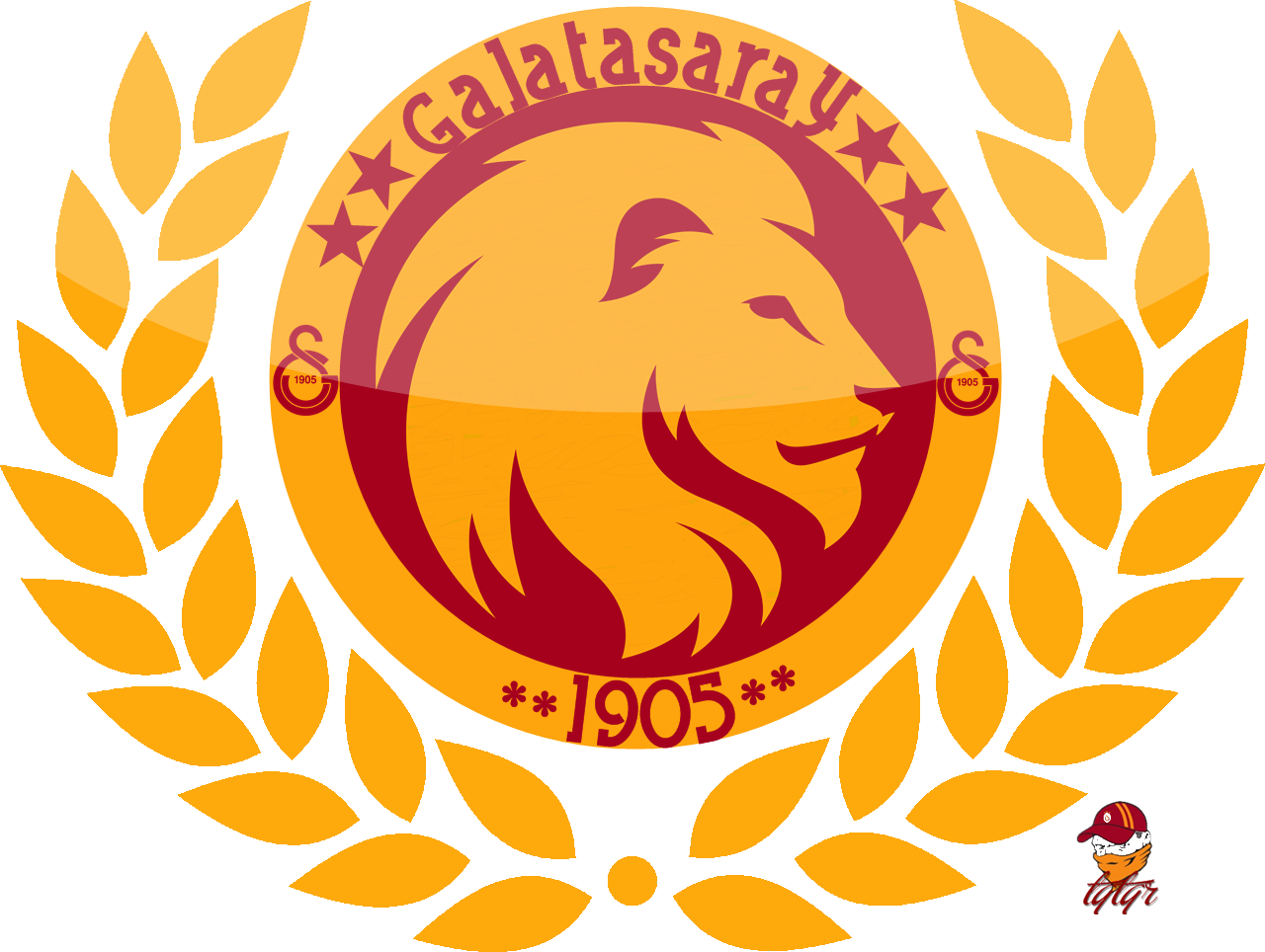 Galatasaray Aslan Logo Arma PNG Indir  HD Free Download