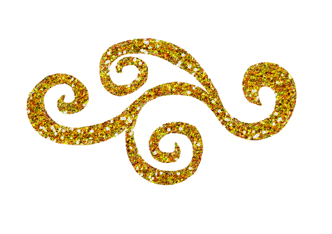 Gold Swirl Transparent  HD Free Download