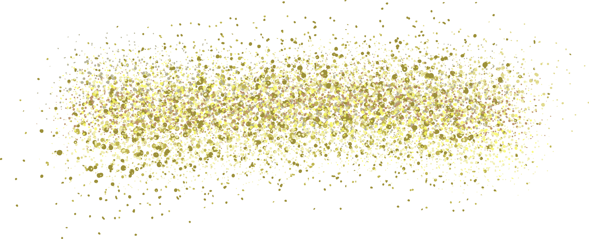 Golden Sparkle Glitter PNG HD Free Download