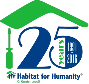 Habitat For Humanity 25 Years PNG Logo  HD Free Download