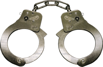 Handcuffs For Criminals Police Accessory PNG  HD Free Download