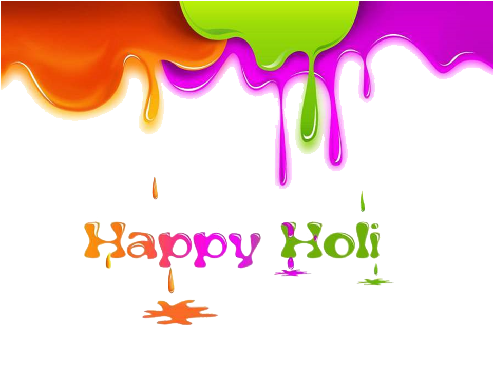 Happy Holi PNG Holi PNG Holi Text Ritesh  HD Free Download