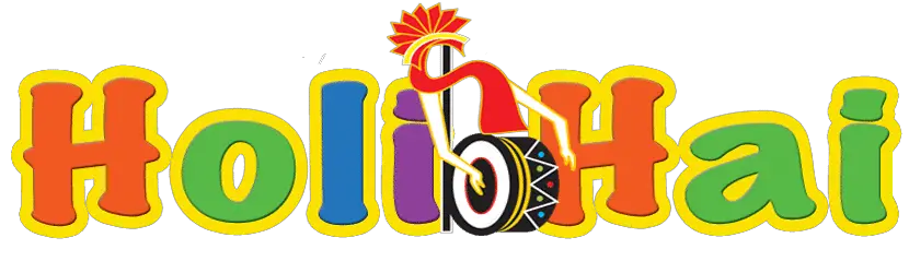 Happy Holi Text Hai PNG Transparent Images  HD Free Download