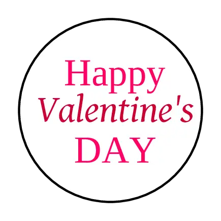 Happy Valentines Day Valentine Day Label Templates Valentine Day  HD Free Download