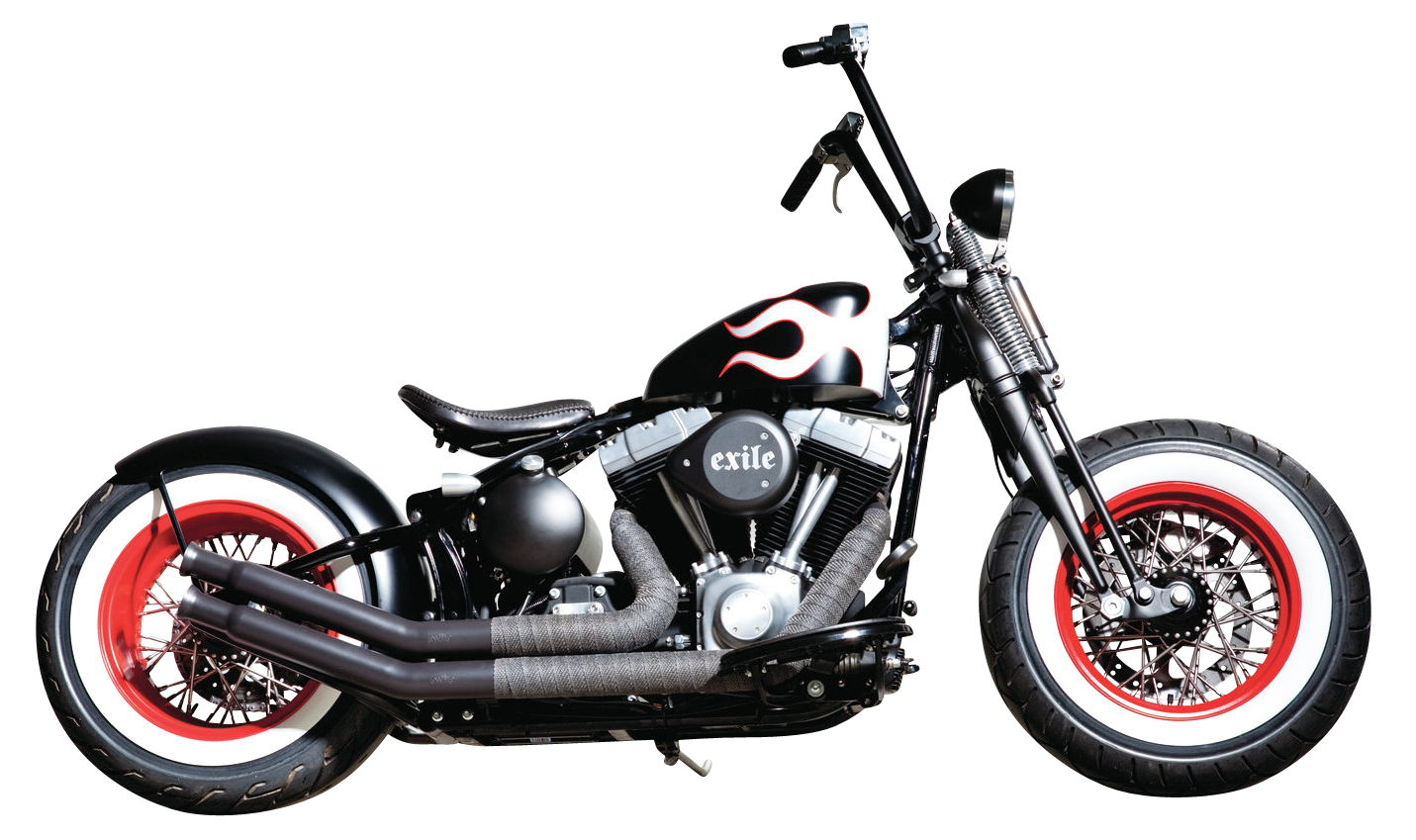 Harley Davidson Black Motorcycle Bike PNG Image   HD Free Download