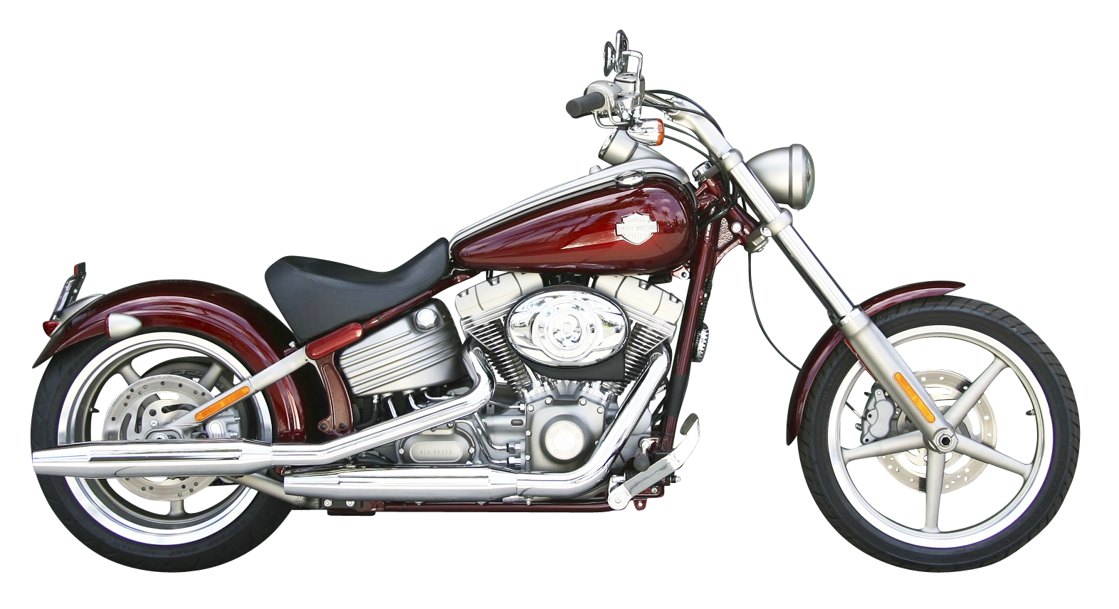 Harley Davidson Red Motorcycle PNG Transparent Image   HD Free Download