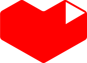 Heart Youtube Icon Logo Vector  HD Free Download