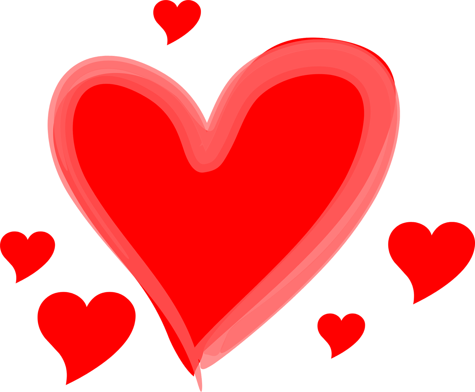 Hearts Small Big Heart Clipart  HD Free Download