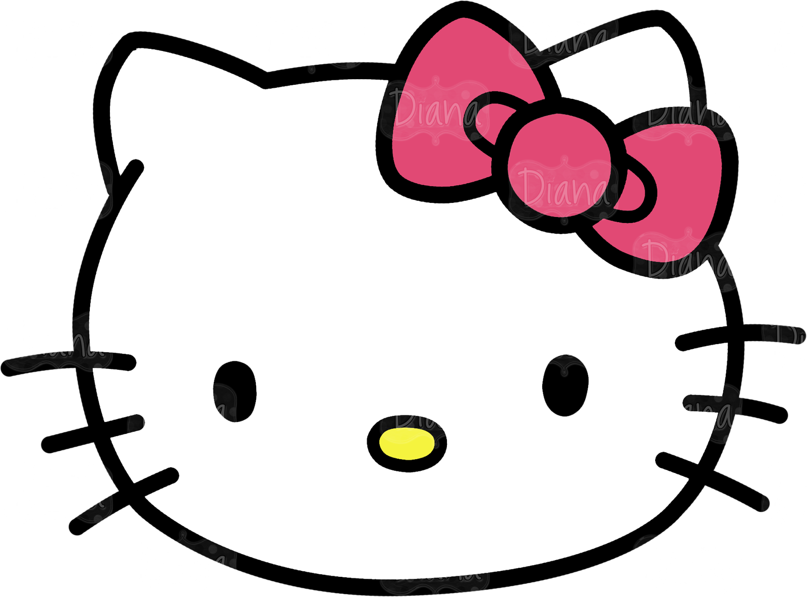 Hello Kitty Template Doliquid  HD Free Download