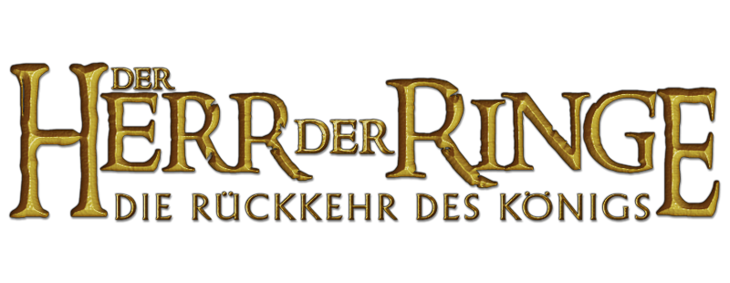 Herr Der Ringe The Lord Of The Rings The Return Of PNG Logo  HD Free Download