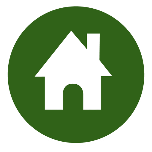 Home Round Icon Transparent Vector  HD Free Download