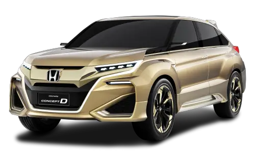 Honda Car Gold Honda Concept Car PNG Image   HD Free Download