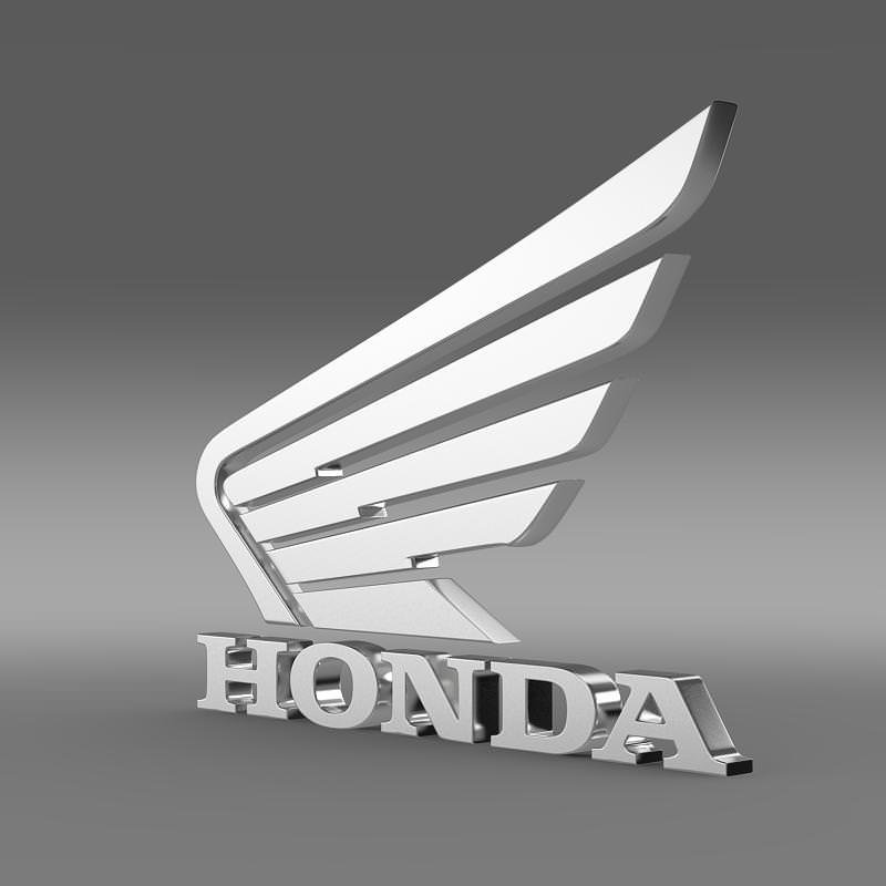 Honda Motorcycle Honda Moto Logo Model Max Obj Fbx Lwo  HD Free Download