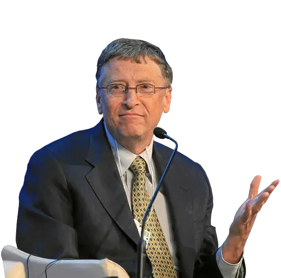 Hq Bill Gates Speech Transparent PNG Image  HD Free Download