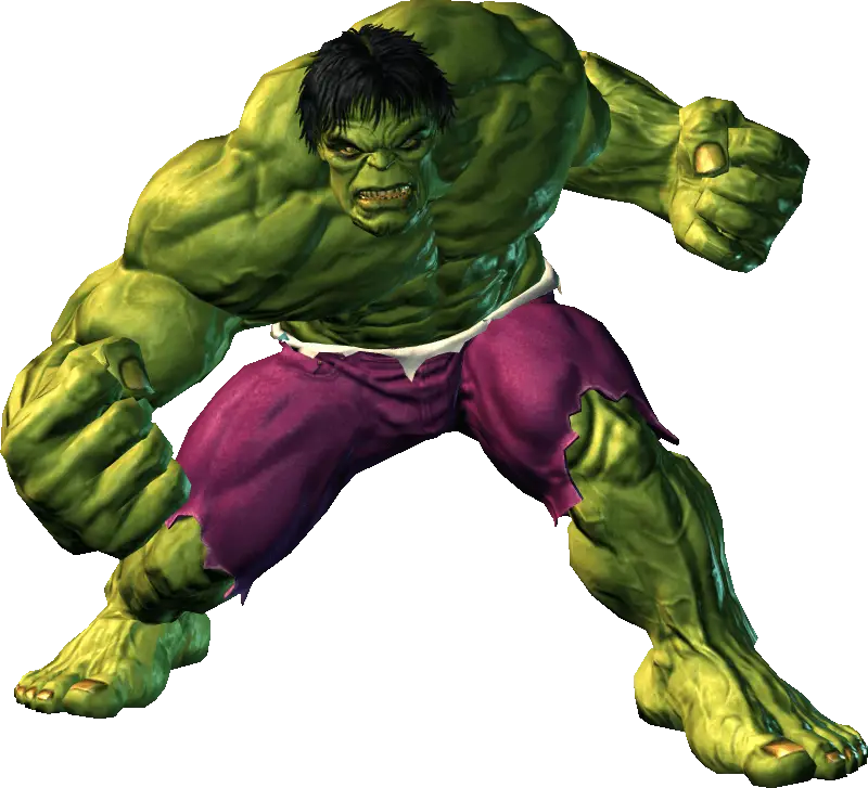 Hulk Classic PNG Cartoon  HD Free Download