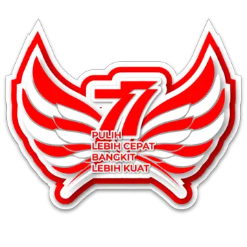 Hut Ri Ke 77 Anniversary Logo Transparent  HD Free Download