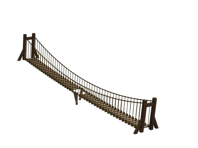 Illustration Bridge Wooden Bridge Image  HD Free Download