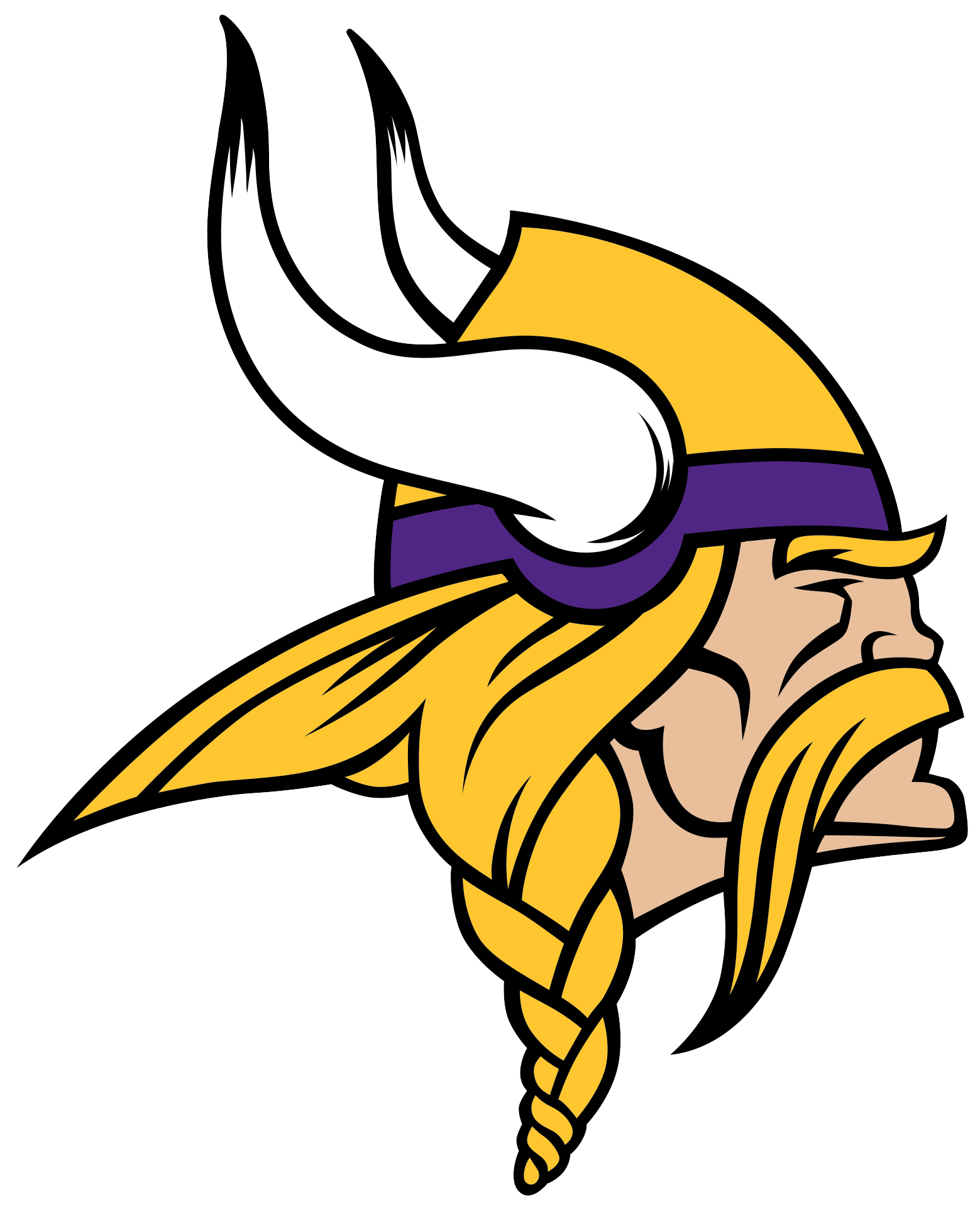 Vikings Man Head Logo PNG  HD Free Download