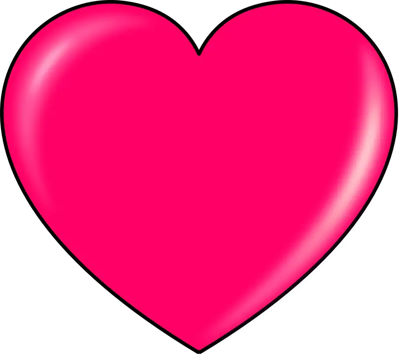 Imagem Cor De Rosa Gorda Do Coração Grátis  HD Free Download
