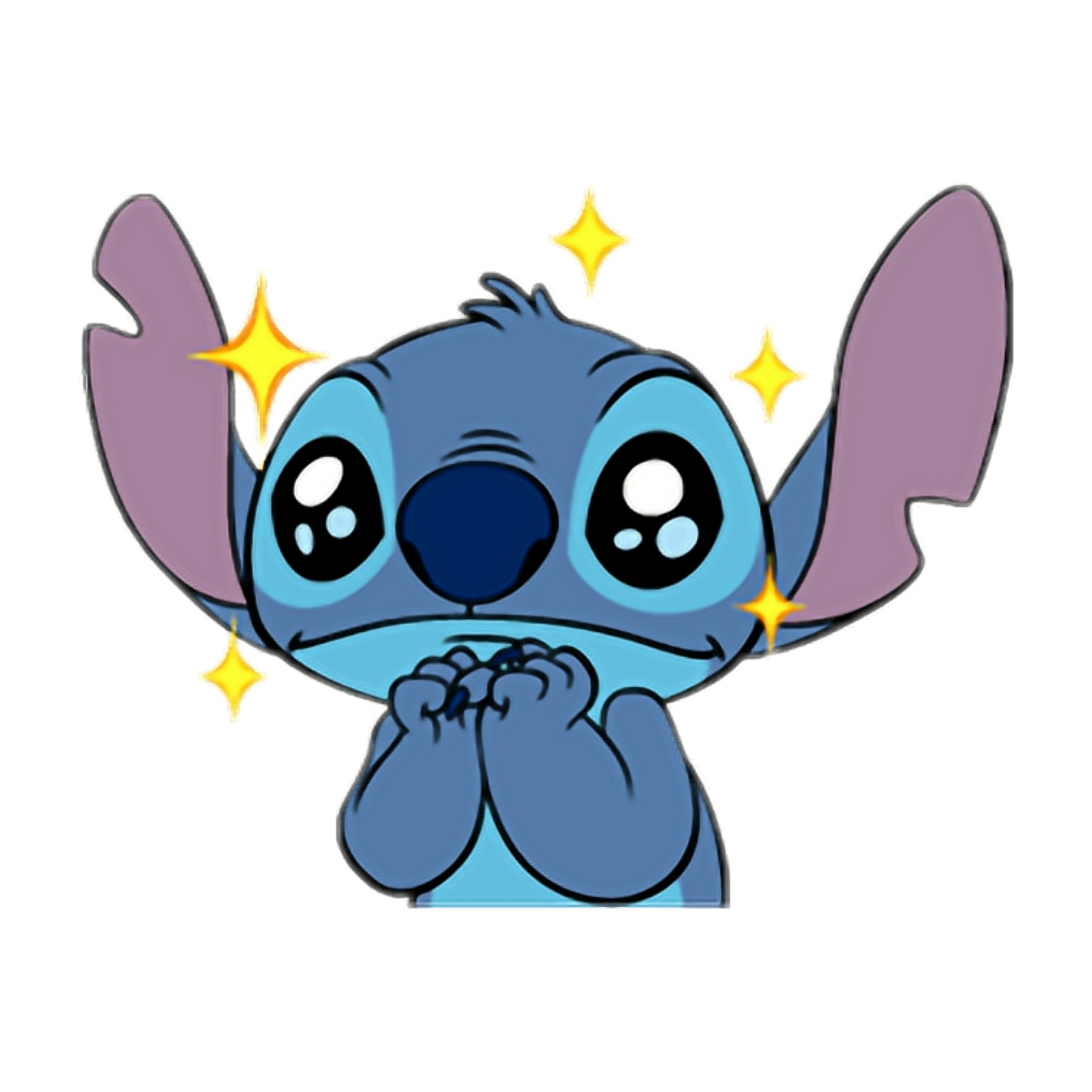 Imagens PNG Lilo Stitch Thoughtful PNG  HD Free Download