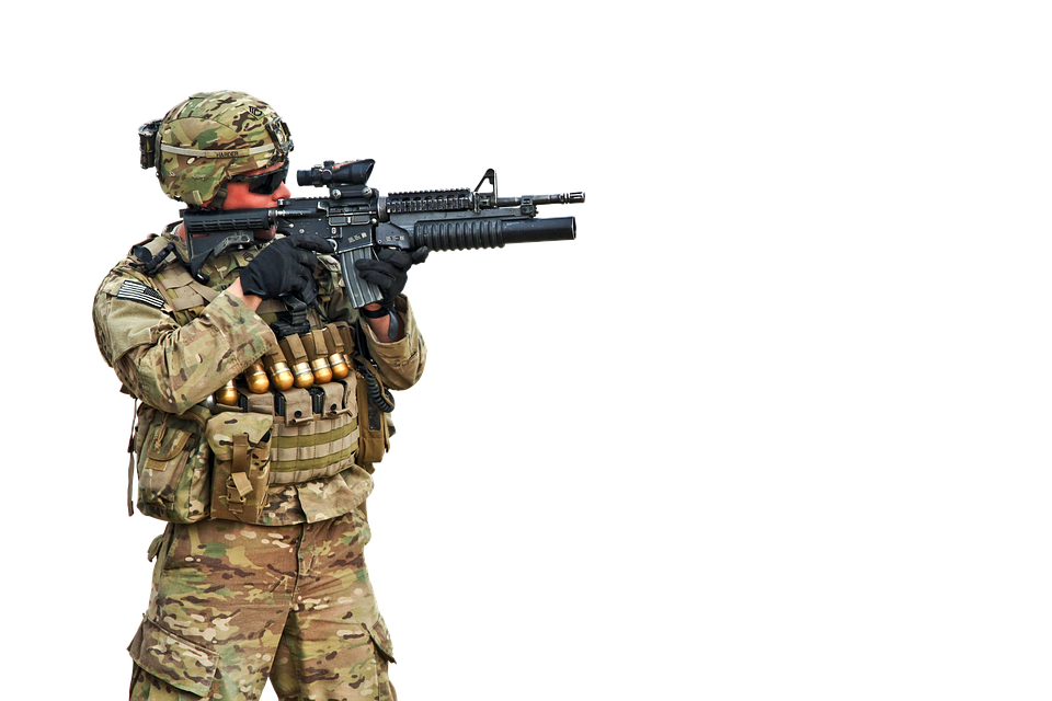 Isolated Soldier Vote Photo   HD Free Download