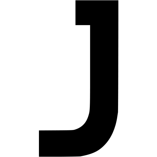 J Letter Black Letter Icon Black Letter Icons HD Free Download