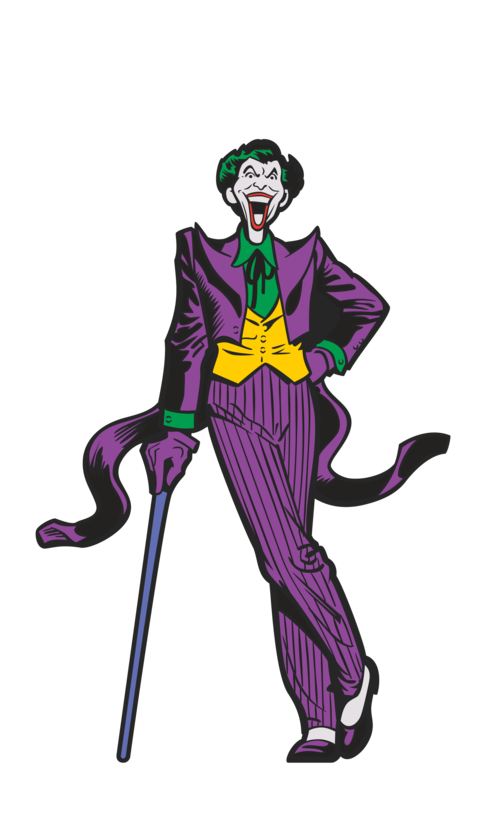 Joker Figpins Collectible Enamel Pin And Displayable Character  HD Free Download