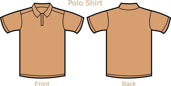 Kaos Polo Clip Art Clkerm Vector Clip Art Online  HD Free Download