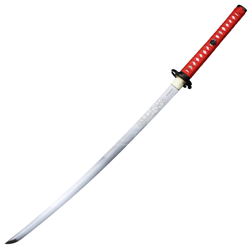 Red Katana Mediaval Brand PNG  HD Free Download