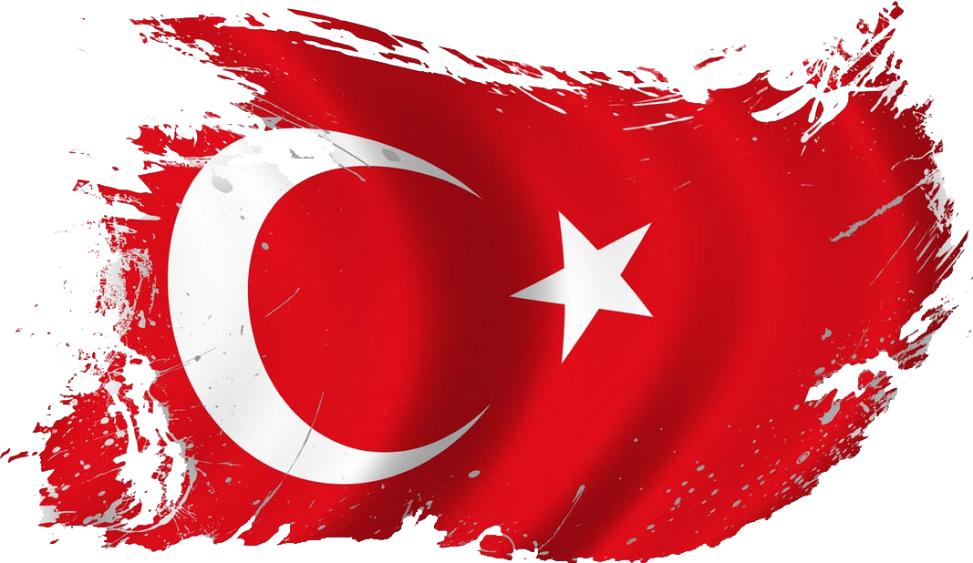 Kırmızı üzerine Ay Yıldız Kalite Türk Bayrağı  HD Free Download