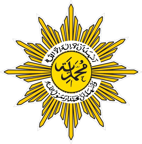 Kuning Transparan Logo Muhammadiyah  HD Free Download