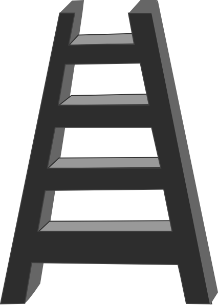 Black Ladder Icon  HD Free Download