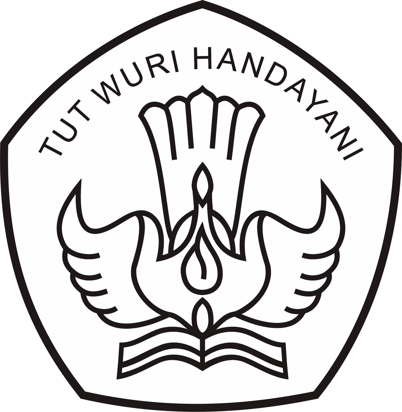 Lambang Logo Logo Depdiknas Wuri Handayani  HD Free Download