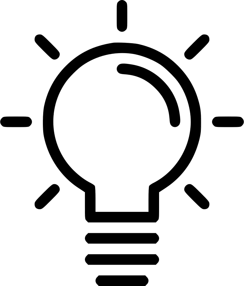 Lamp Logo Idea Creativity Svg PNG Icon HD Free Download