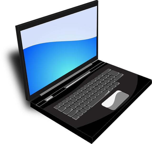 Laptop Computer Business Vector Graphic   HD Free Download