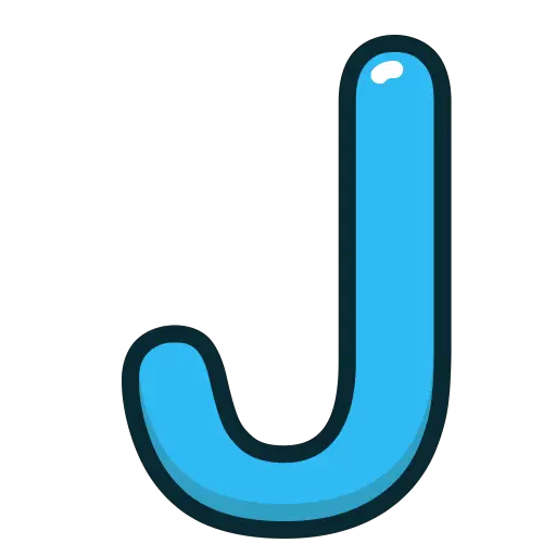 Letter J Alphabet Letters Blue Letter Icon  HD Free Download