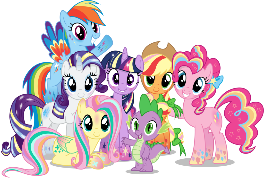 Little Pony Clipart Group  HD Free Download