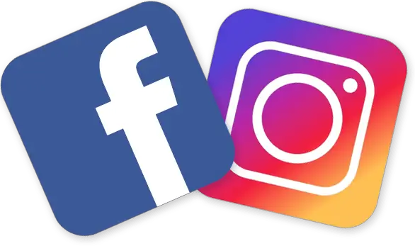 Facebook And Instragram Logo PNG Transparent HD Free Download