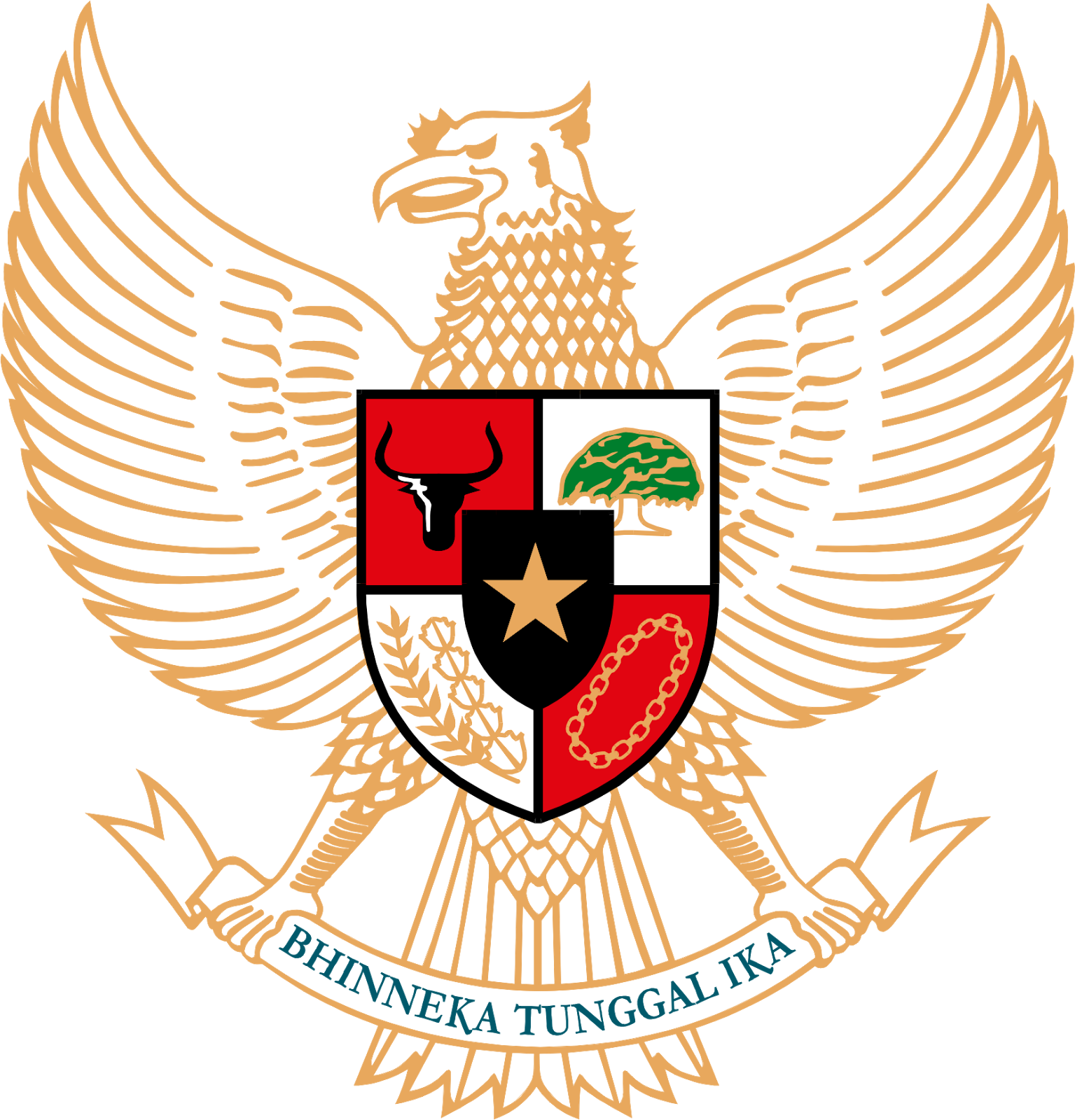 Logo Garuda Pancasila Emas Gudang Logo Logos Dan Clip Art  HD Free Download
