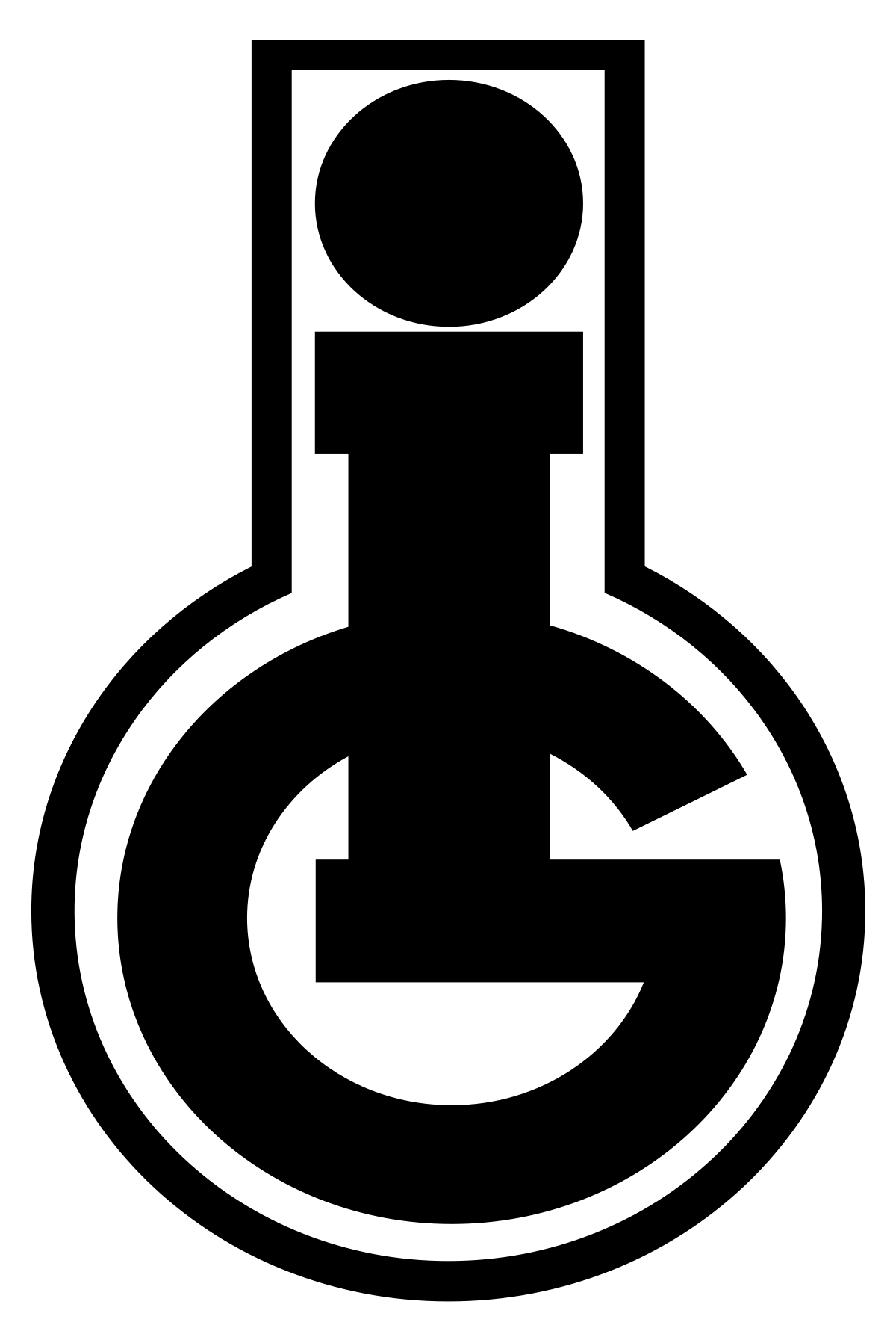 Logo Ig Farben Transparent Black HD Free Download