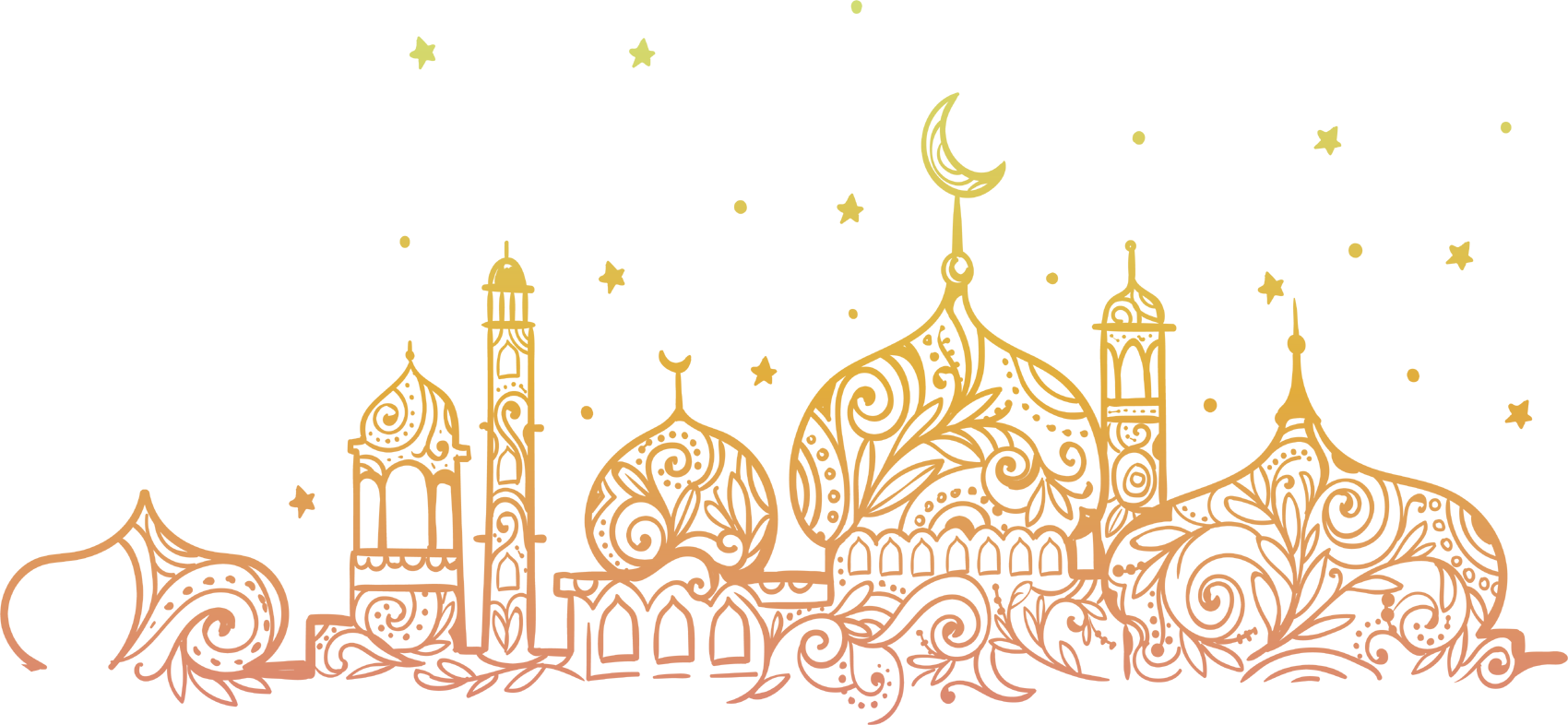 Logo Mosque PNG Images Clipart Vector  HD Free Download