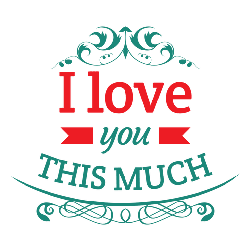 Love You Label Transparent PNG Svg Vector  HD Free Download