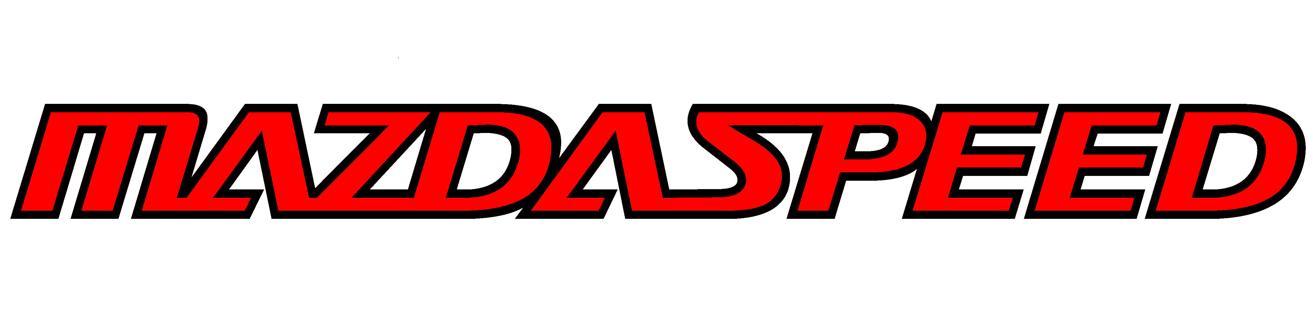 Red Mazdaspeed Logo PNG  HD Free Download