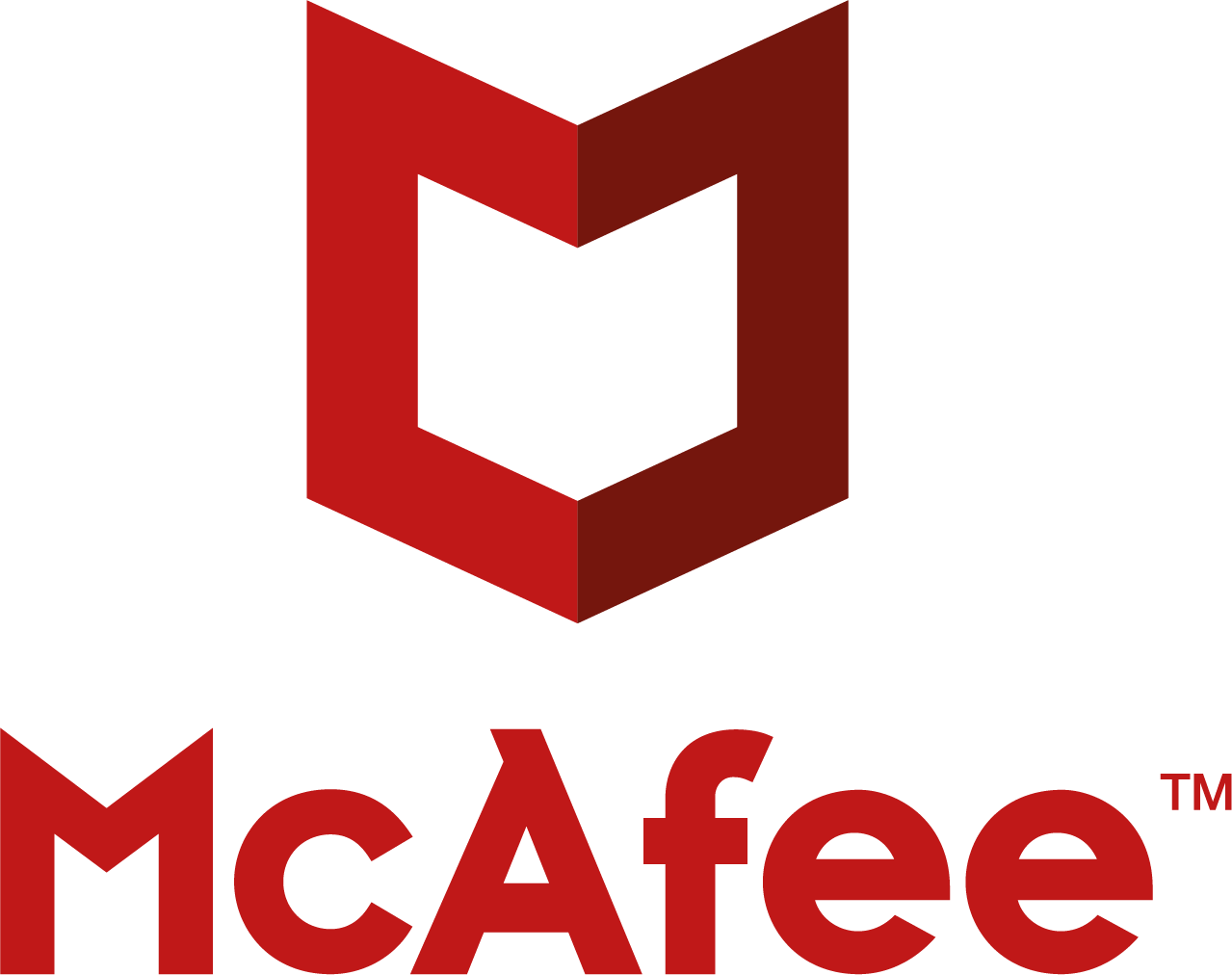 Mcafee Red Logos  HD Free Download