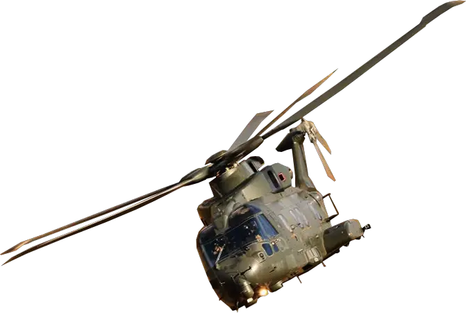 Military Helicopter Transparent Image  HD Free Download