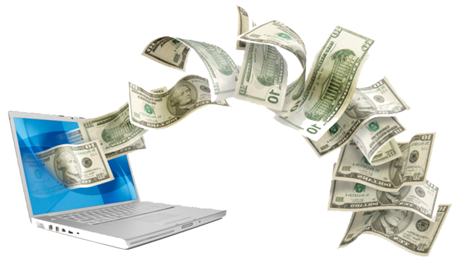 Money Transfer Computer Online Transparent Pictures Icons  HD Free Download