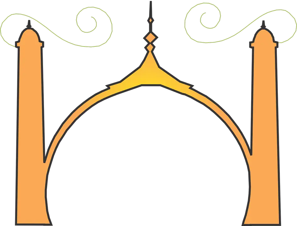 Mosque Islamic Arabic Vector Graphic   HD Free Download