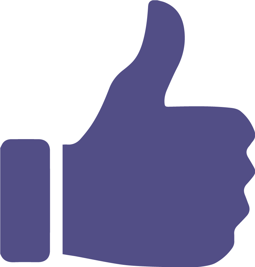 Navy Blue Right Thumbs Up Finger Up PNG  HD Free Download