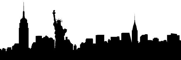 New York City PNG Black And White Transparent New York  HD Free Download